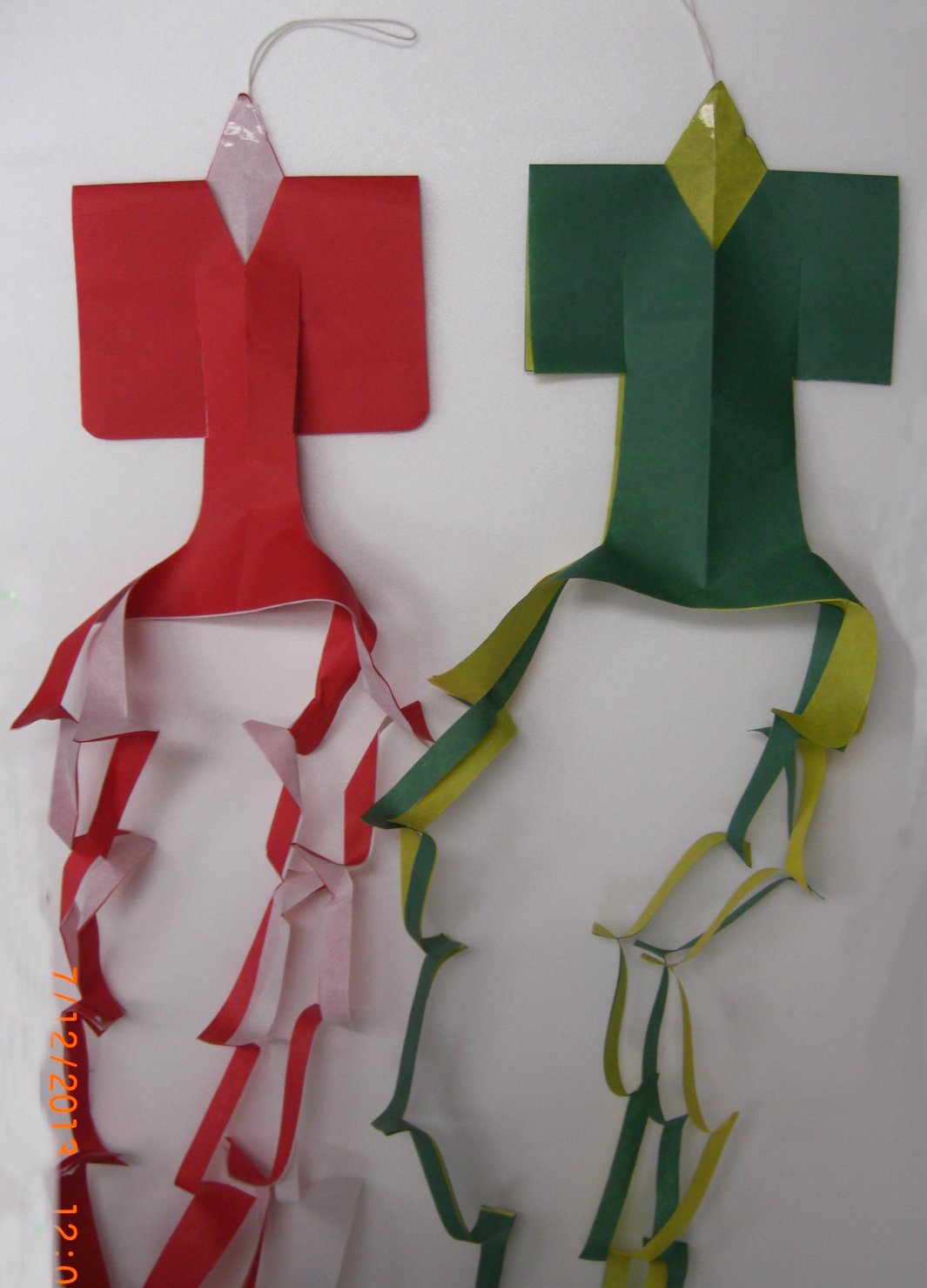 山梨の七夕人形をつくろう